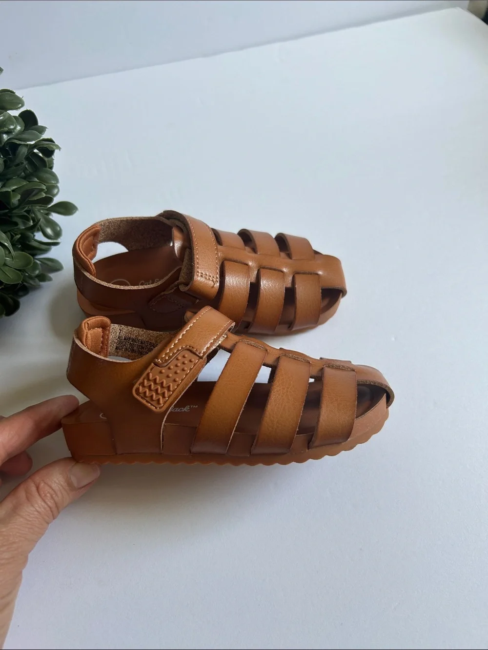 Cat & Jack Tan Brown Sandals for Kids